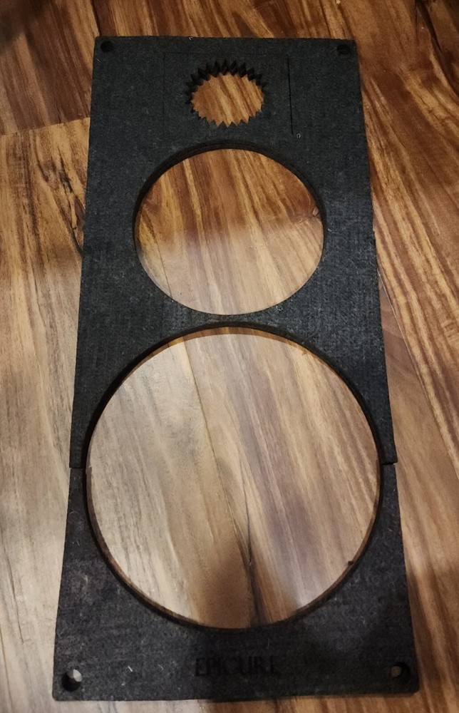 PAIR! Epicure 2.0 anti diffraction pad set with tweeter insert.
