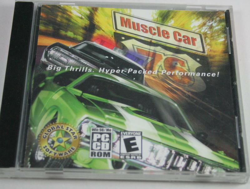 Muscle Car 76, PC CD-ROM Game by Global Star Software