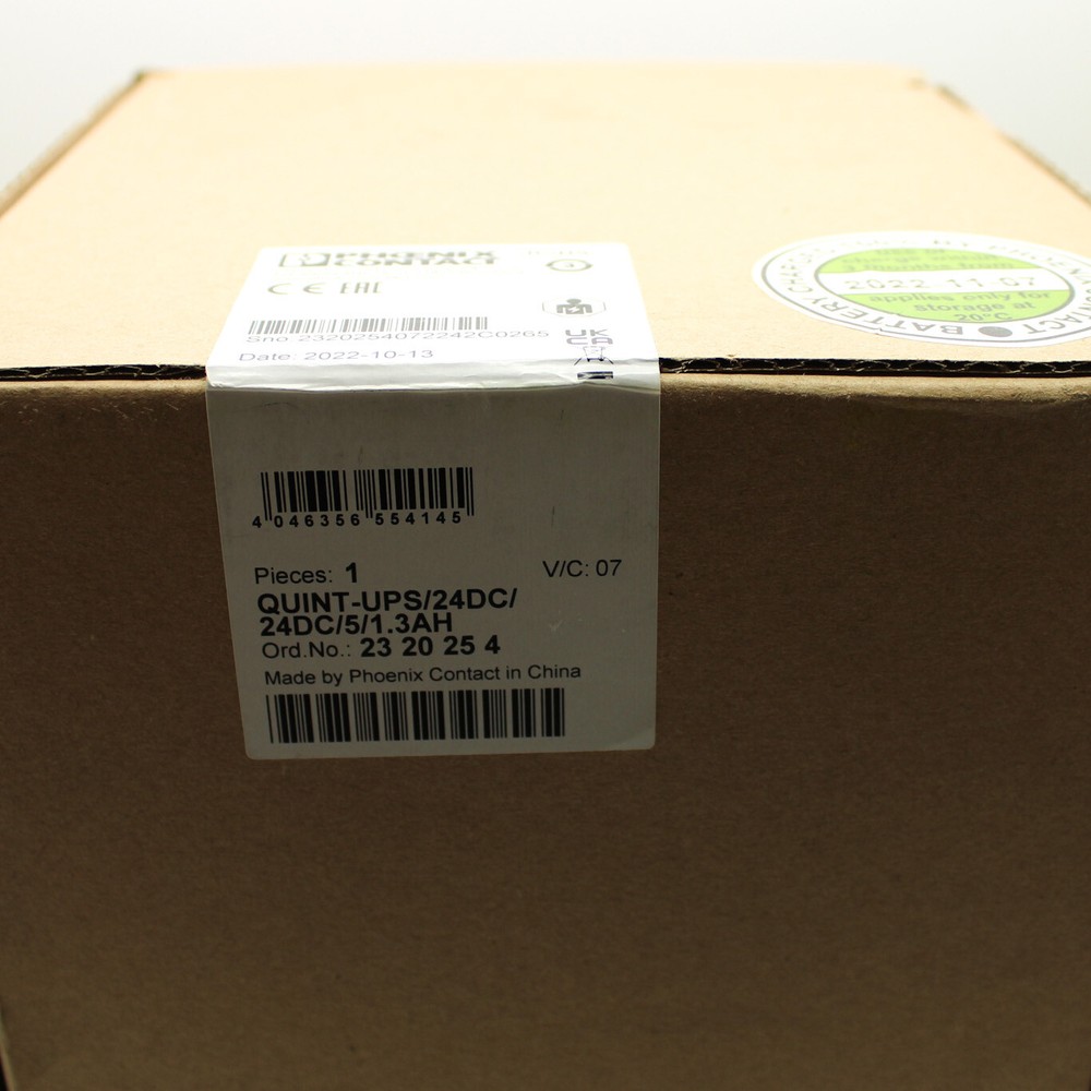 Phoenix Contact Single-Phase Primary-Switched Power Supply Unit 2320254