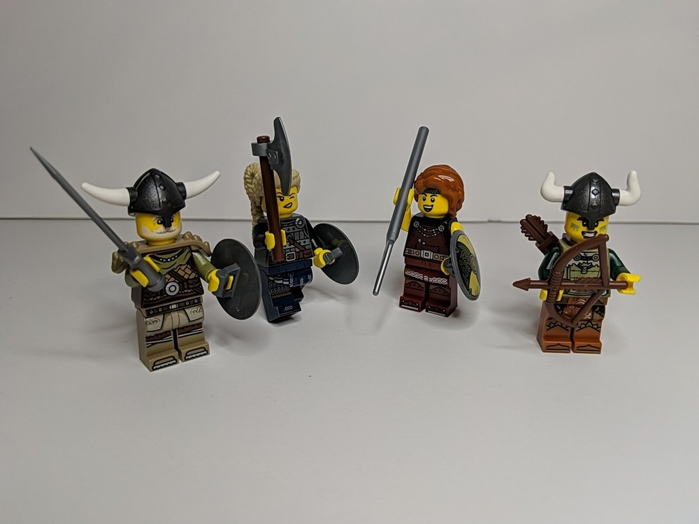 Lego Minifigs: Viking Raiding Party
