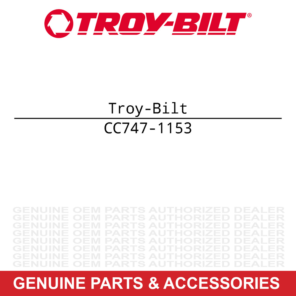 Troy-Bilt 747-1153 Lock Rod CSV070 CSV060 CSV071 CSV065
