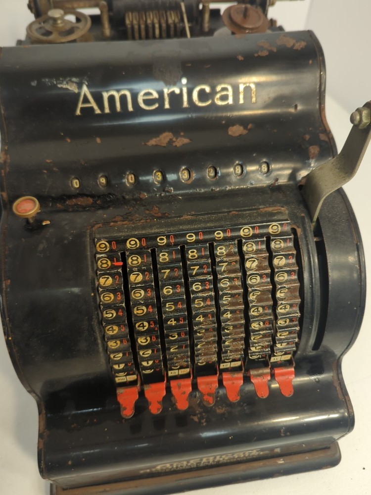 📊American Adding Machine Co Model 4 Chicago ILL. Pat.date 1912