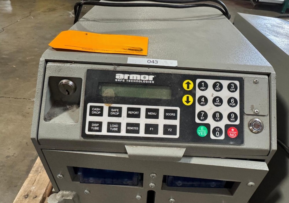 Armor Safe Technologies CacheSYSTEM 2400 RBH Cash Counting Validating Smart Safe