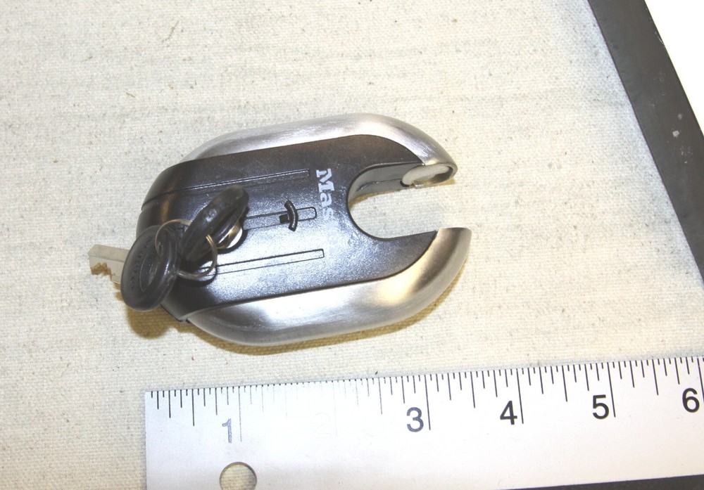 Master Lock model 187 titanium padlock - New