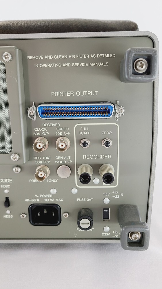 Hewlett Packard (HP) 3780A Pattern Generator / Error Detector
