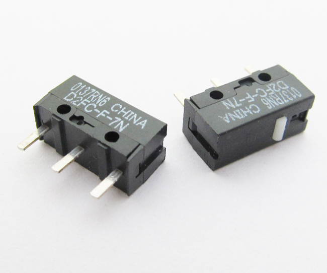 50pcs OMRON Micro Switch D2FC-F-7N Micro Switch Microswitch 3pin for Mouse