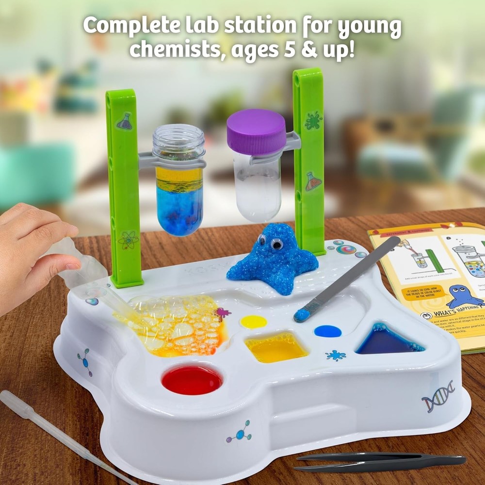 Kids First Science Kit – Safe STEM Lab with 20+ Tools & 12 Engaging Experiments