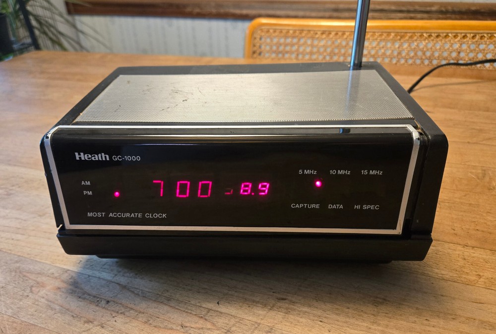 Heathkit GC-1000 Most Accurate Clock  -=IT WORKS=-