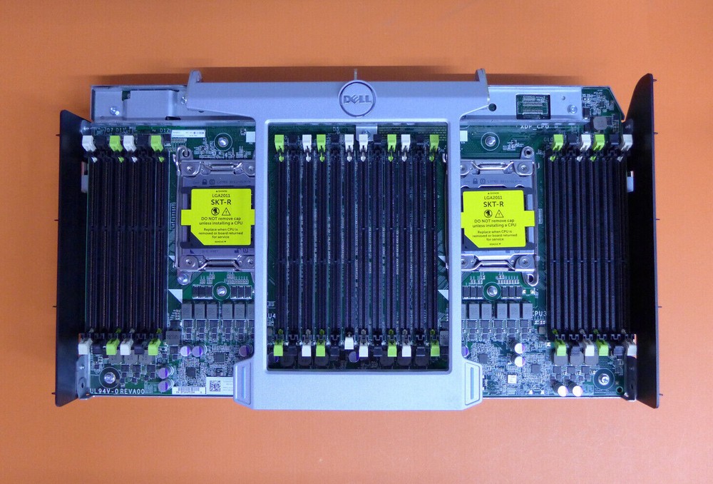 Genuine Dell Poweredge R820 CPU/Memory Riser Board 8HJ4P