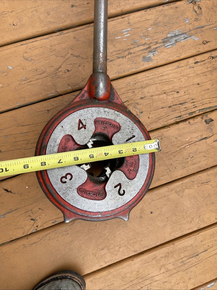 Ridgid 65-R 65-RA Manual Pipe Threader Threading Tool 1" to 2"