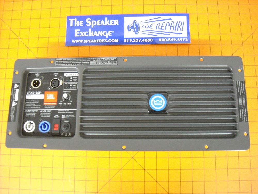 JBL VRX918SP Complete Amplifier Assembly 363679-005X