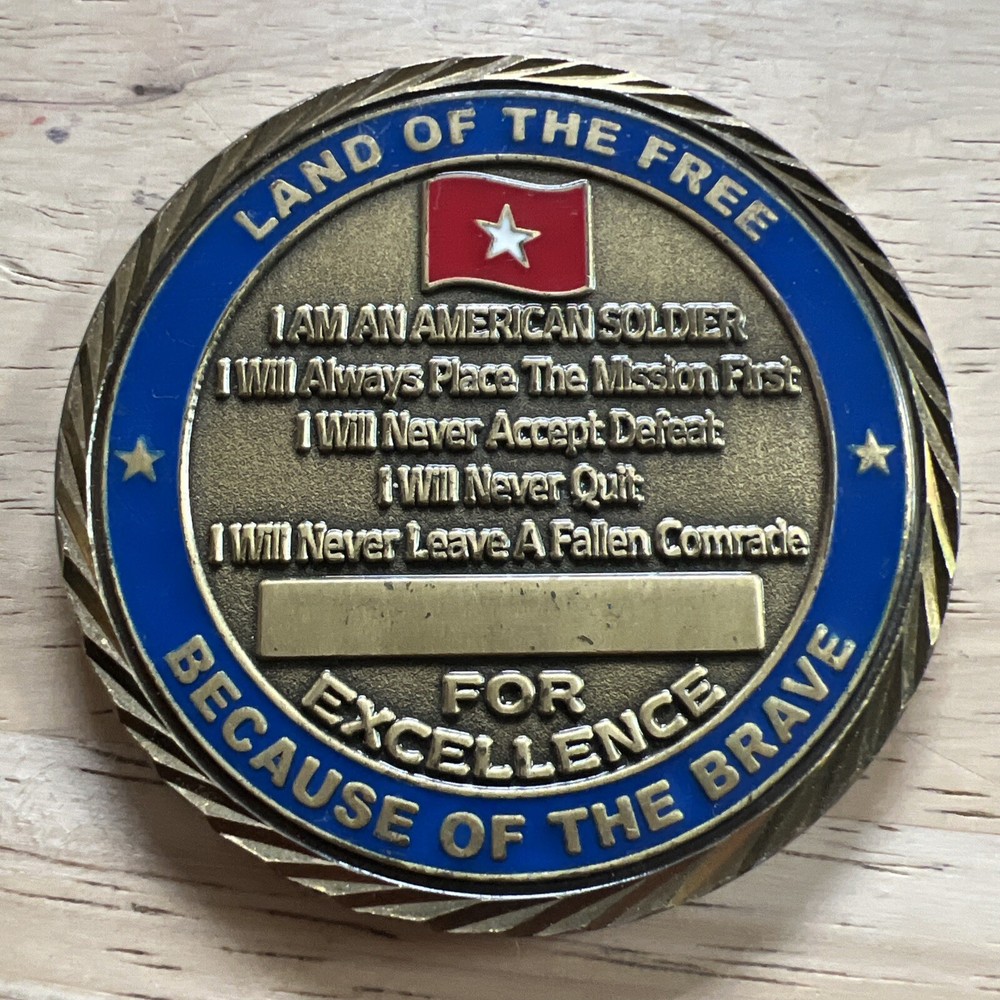 U.S. Army North deputy commanding general challenge coin