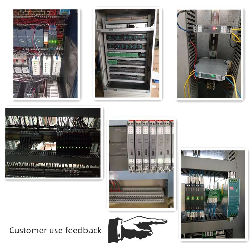 Signal Isolators 1 In-Out Analog Converter 4 20mA 0-10V 0-10V to 4-20mA DC24V