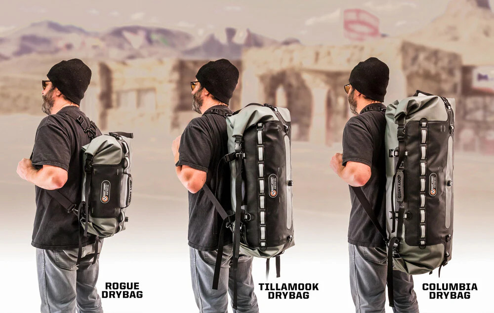 Giant Loop 269-0211 RDB18 ROGUE DRY BAG - DOUBLE END GREY