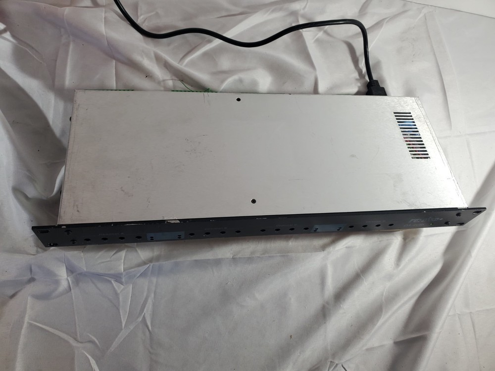 Radio Systems DA-4x4b 4x4 Balanced Audio Distribution Amplifier Rackmount Tested