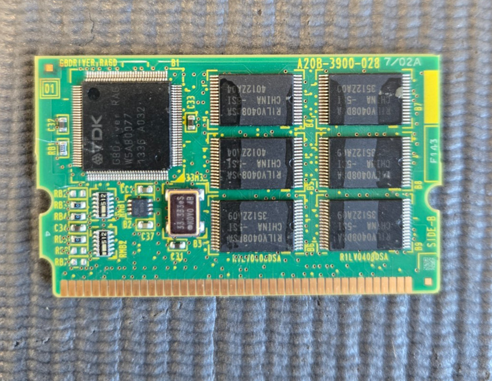 FANUC MEMORY 64MB FROM / 2MB SRAM MODULE (A20B-3900-0287)