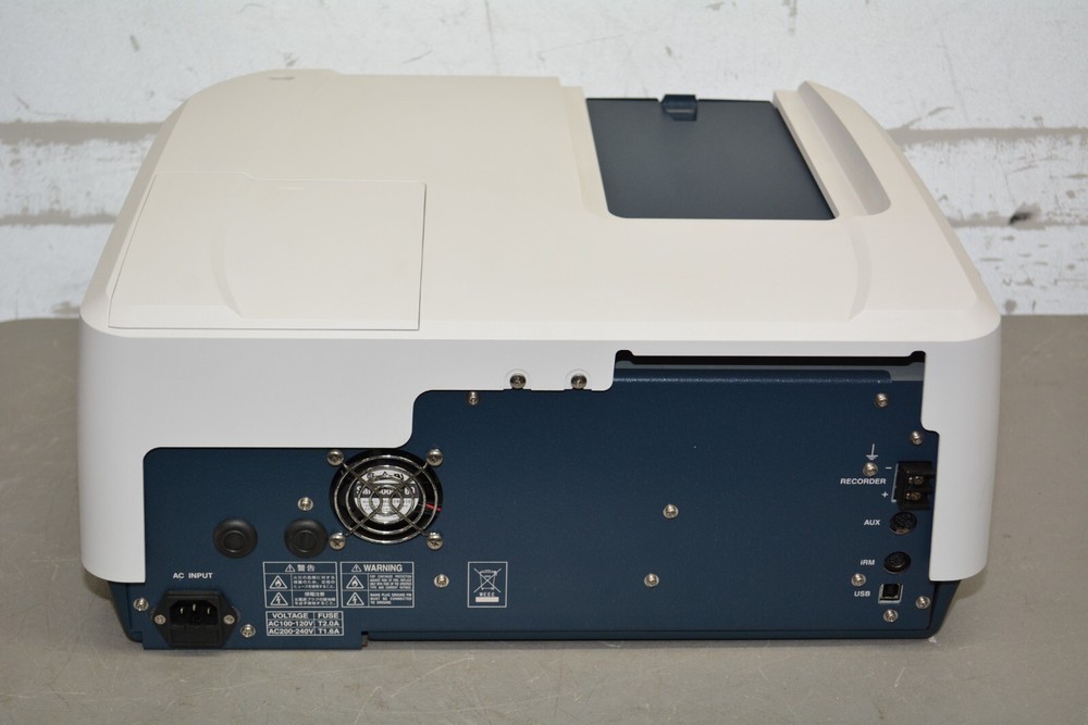 ^ Jasco V-730 Double Beam UV-Visible Spectrophotometer #X2170
