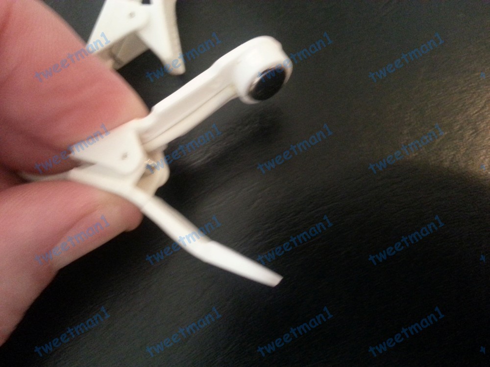 4 EAR CLIP/CLAMP ELECTRODE 3.5mm Plug & Cable Microcurrent Electrotherapy TENS