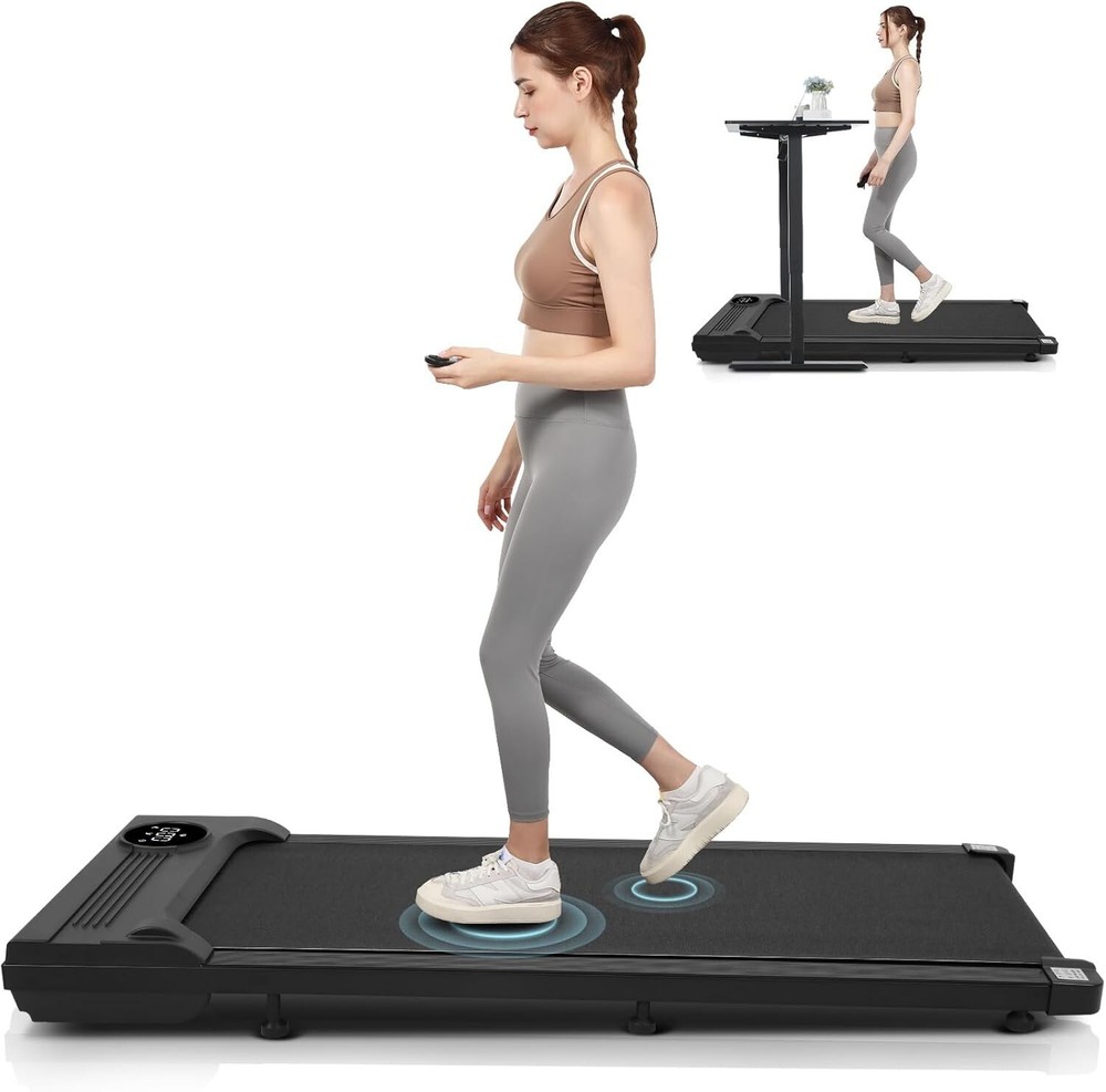 2.5HP Folding Treadmill for Home withLED Display/Dual Control/12 Preset Programs