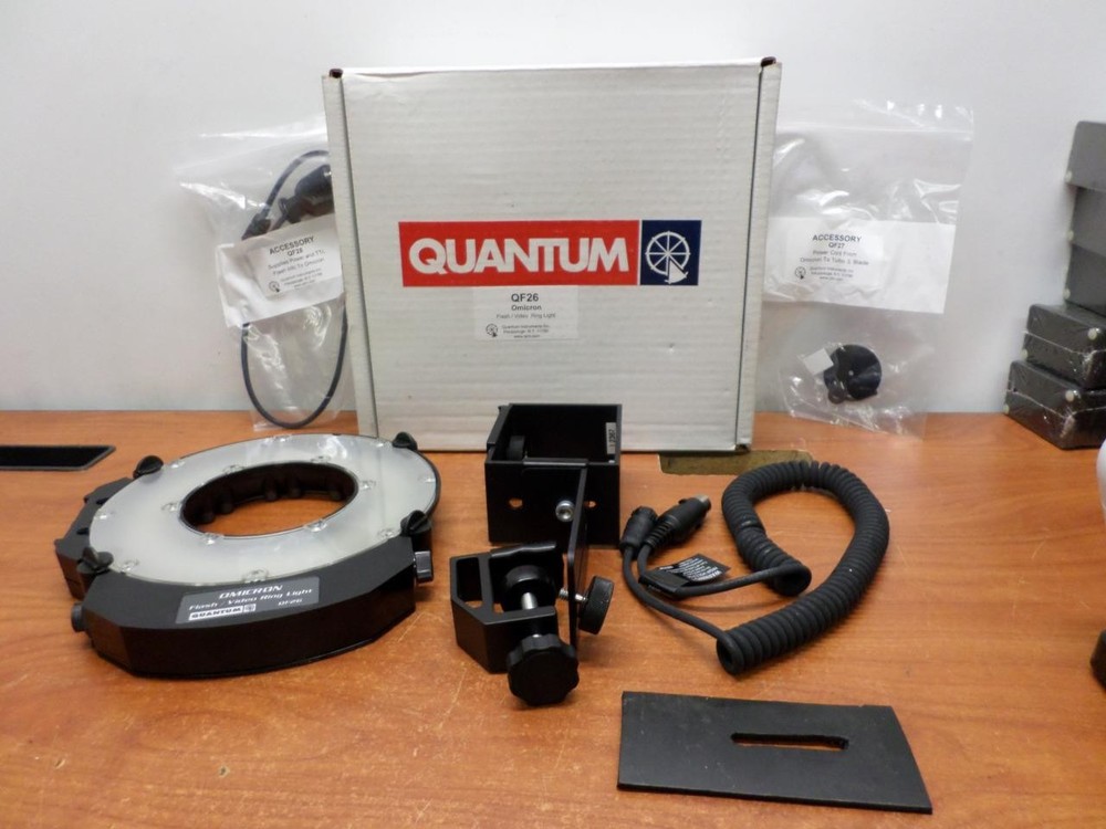Quantum QF26 Omicron Flash / Video Ring Light