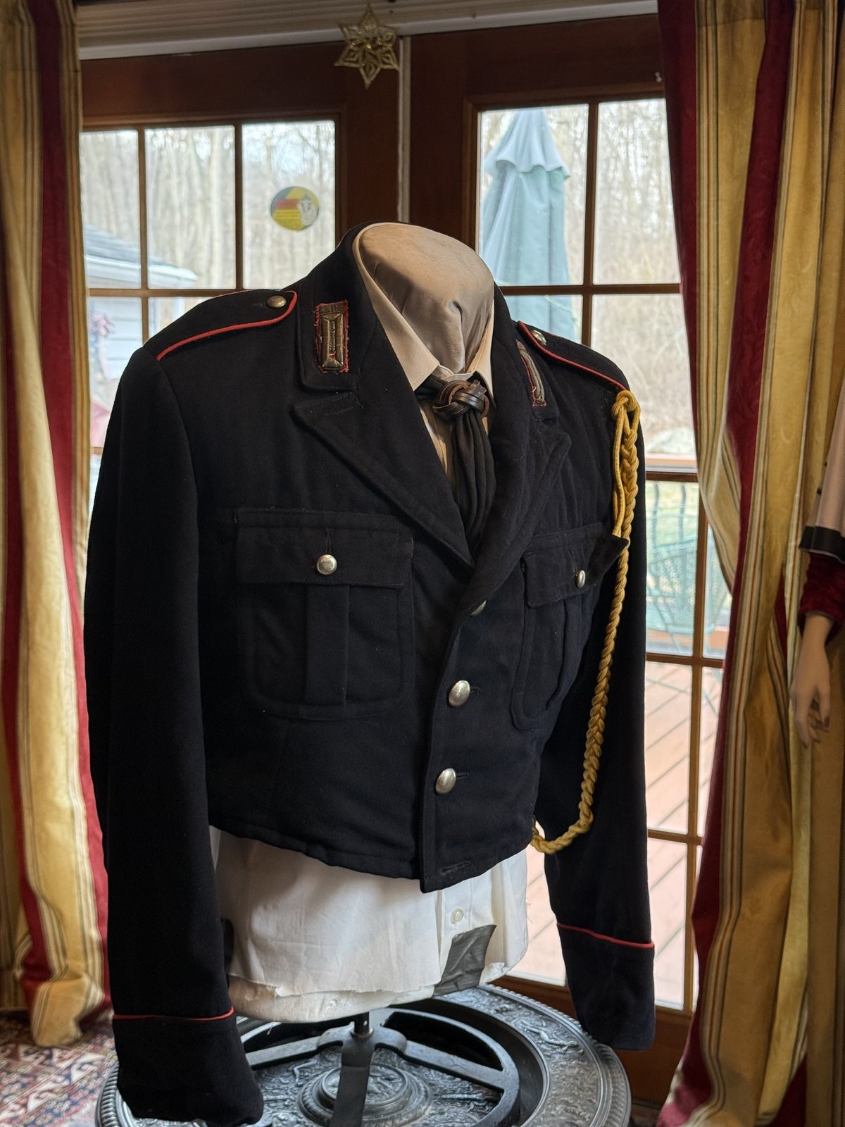 1930s German National Youth Tunic Waistcoat Blue Wool Ost Sudetenland Original