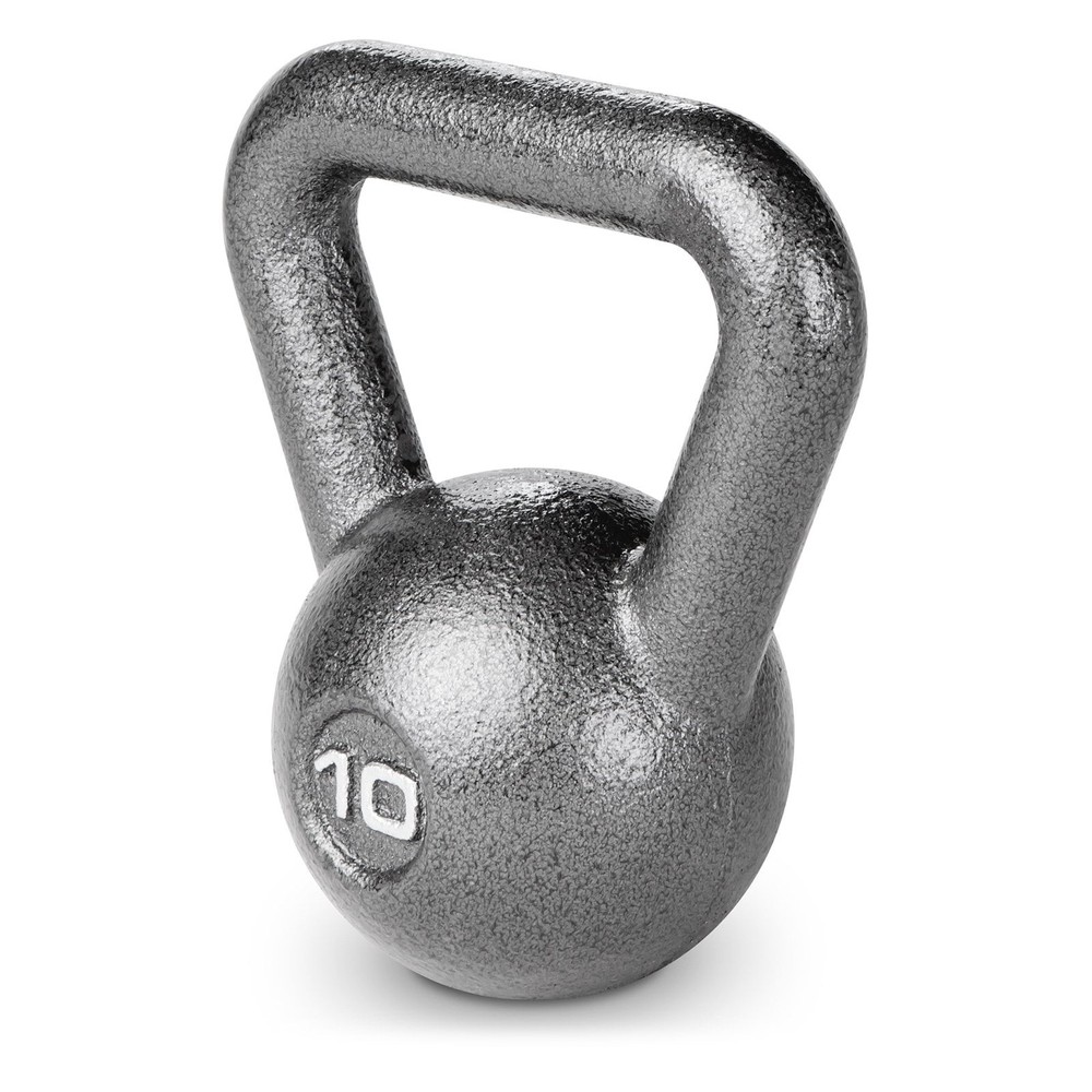 10lb Cast Iron Kettlebell, Single