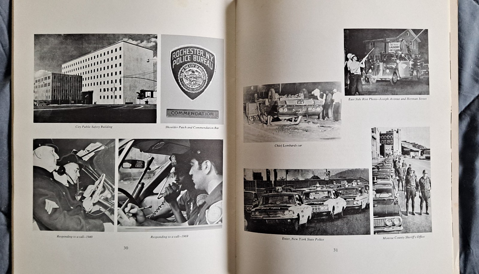 Rochester NY Police Bureau 1819-1969 Sesquicentennial Book