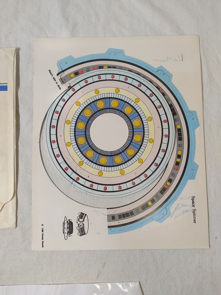 KidKit Summer Weekly Reader Columbus Ohio 1986 Flight Fun Kit Incomplete