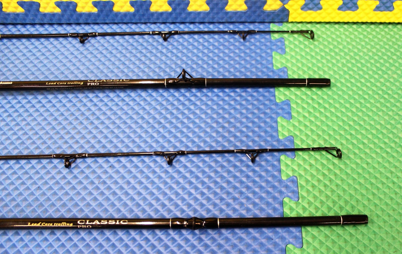 Okuma Classic Pro 7' Line Counter Lead Core Trolling Combo CP-LC-70-MA 20D 2-PK