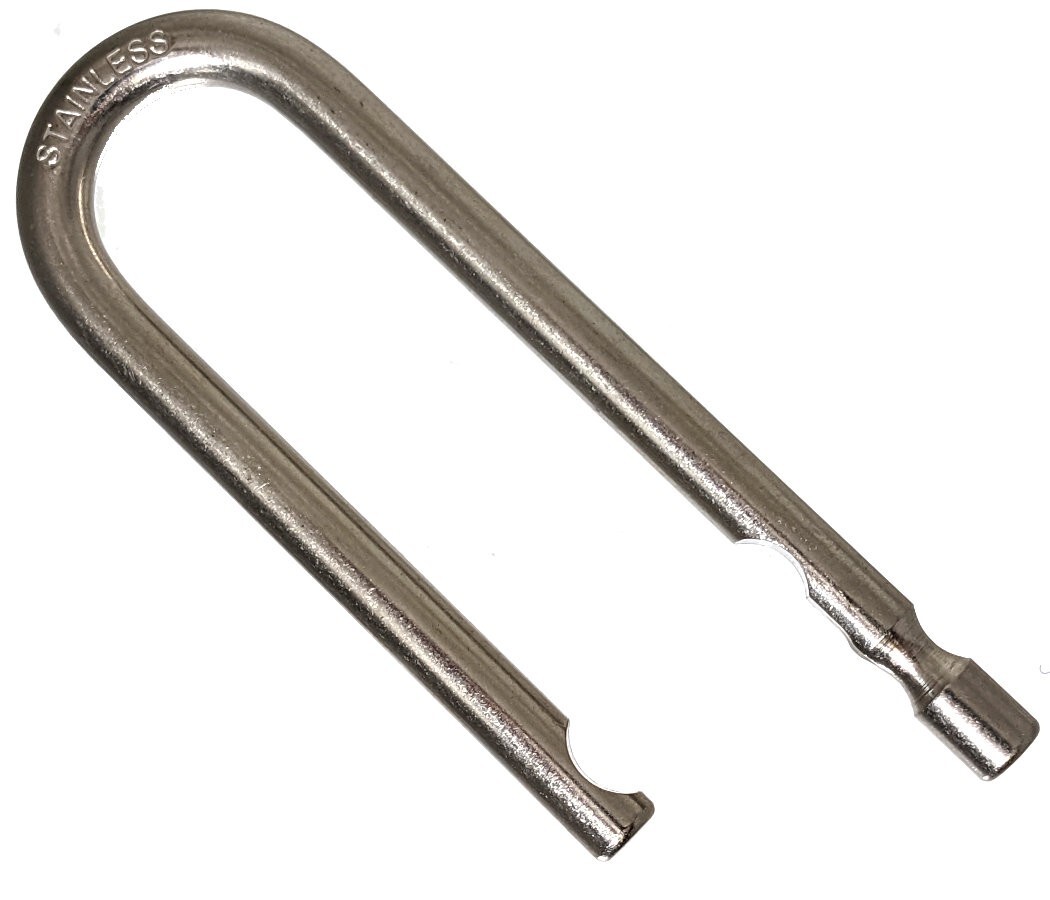ABUS 3" Stainless Replacement Shackle for 83/45 and 83AL/45 Padlock