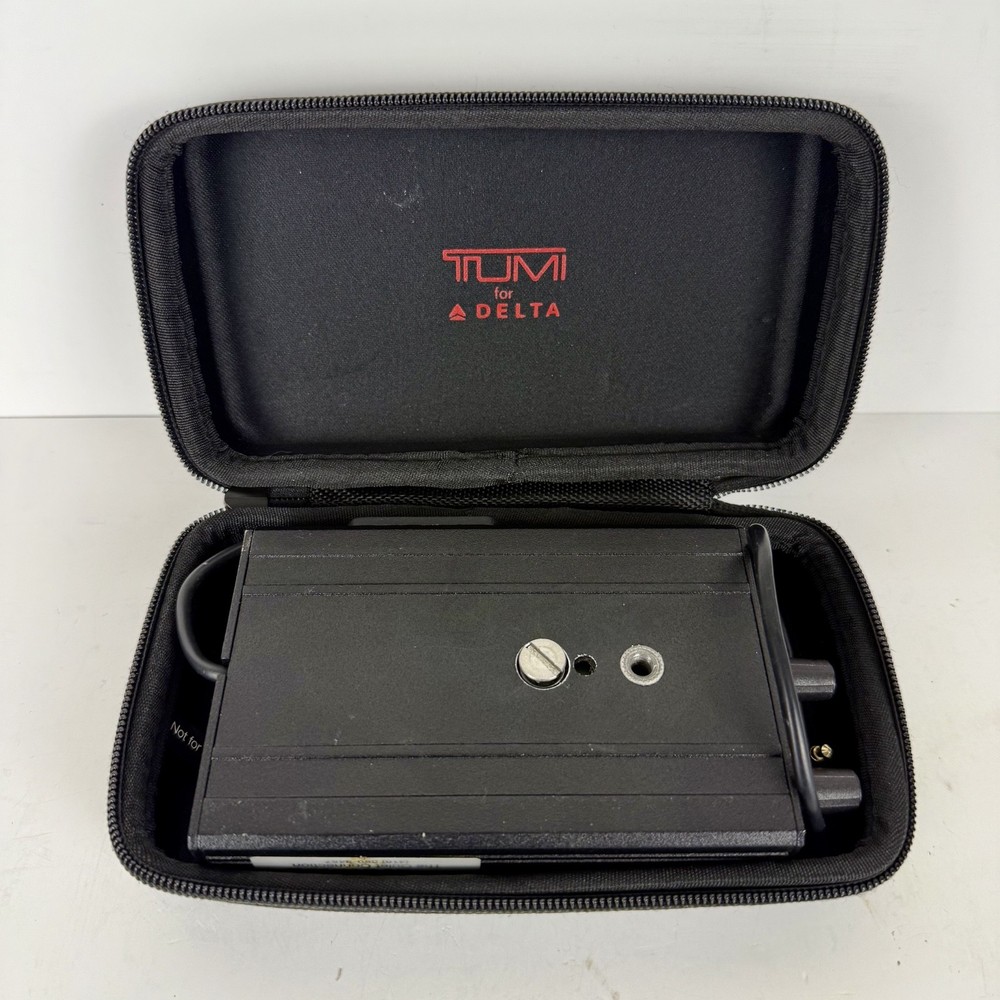 BeachTek DXA-6VU v2 Camera XLR Audio Adapter Mixer w TUMI Case Untested