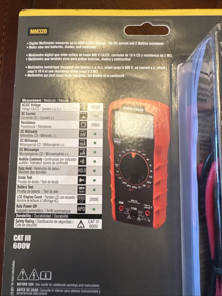 Klein Tools Electrical Test Kit # 25kit1