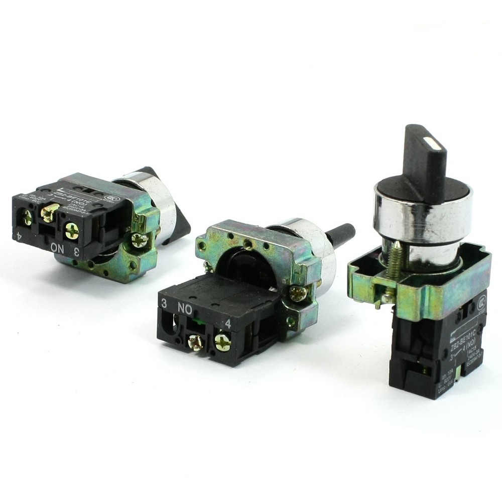 3PCS 2 Position 2 Non SPST Screw Clamp Stable Switch 10A Ith 600V UI