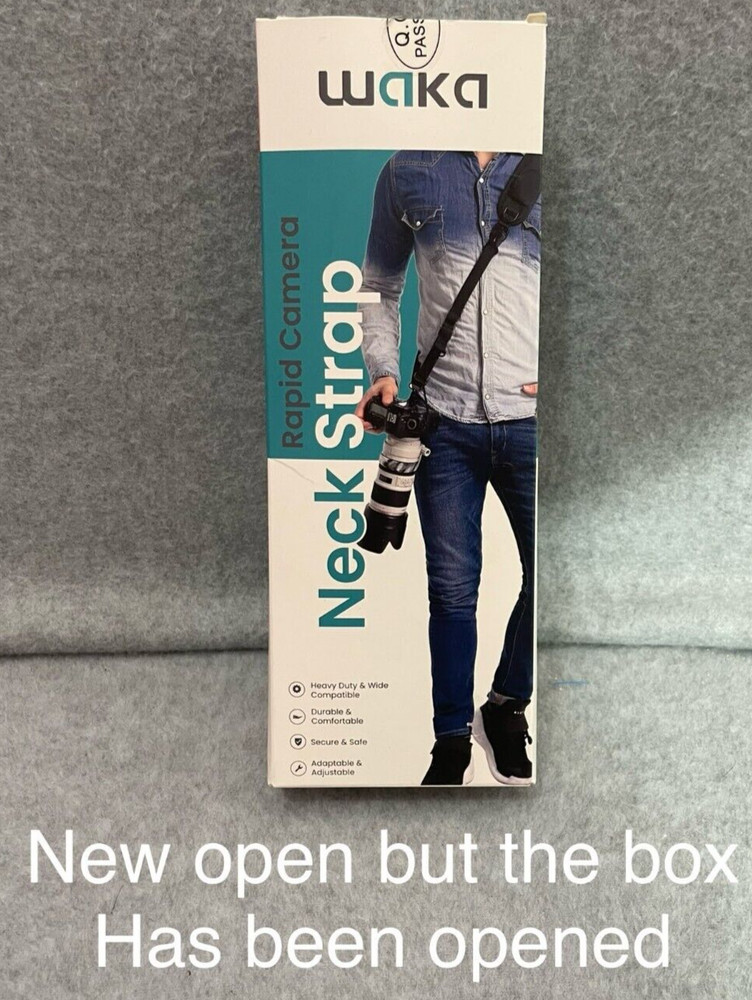 Waka Camera Neck Strap Black