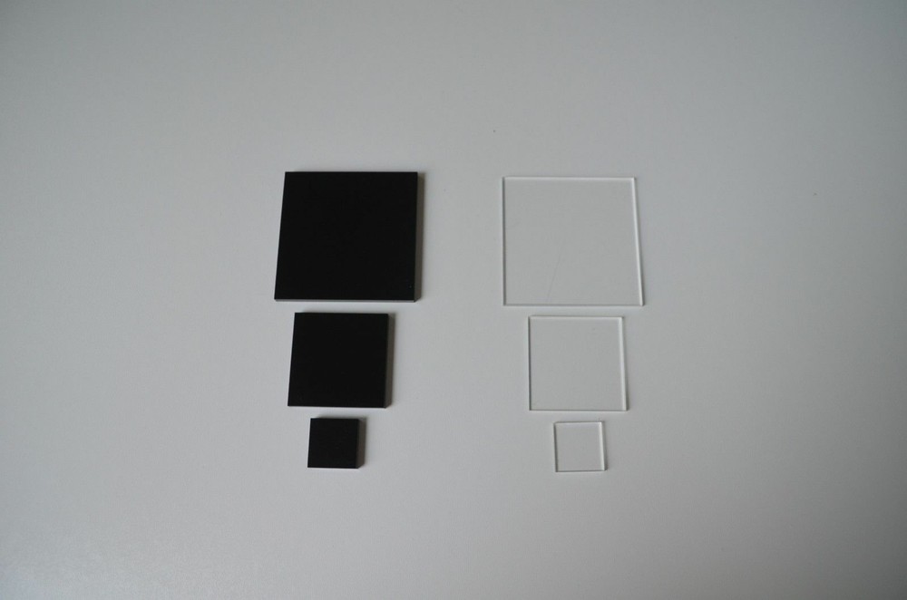 Any size Acrylic Squares Plastic Squares