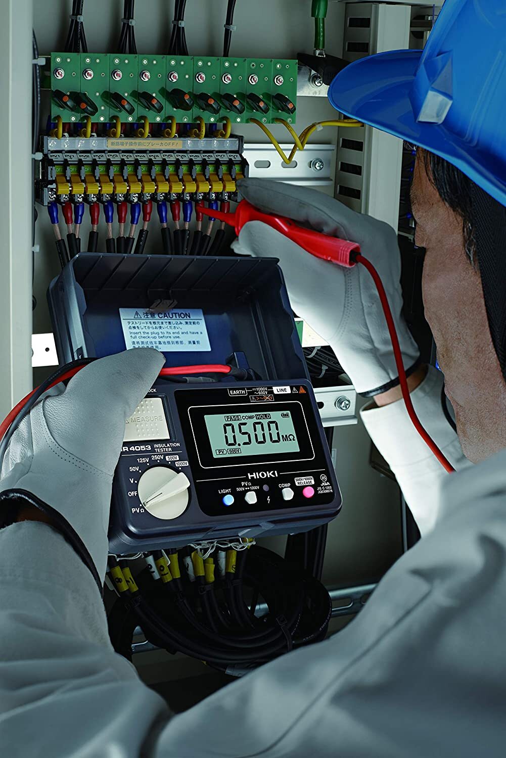 Hioki Electric IR4053-10 Insulation Resistance Tester for Photovoltaic System