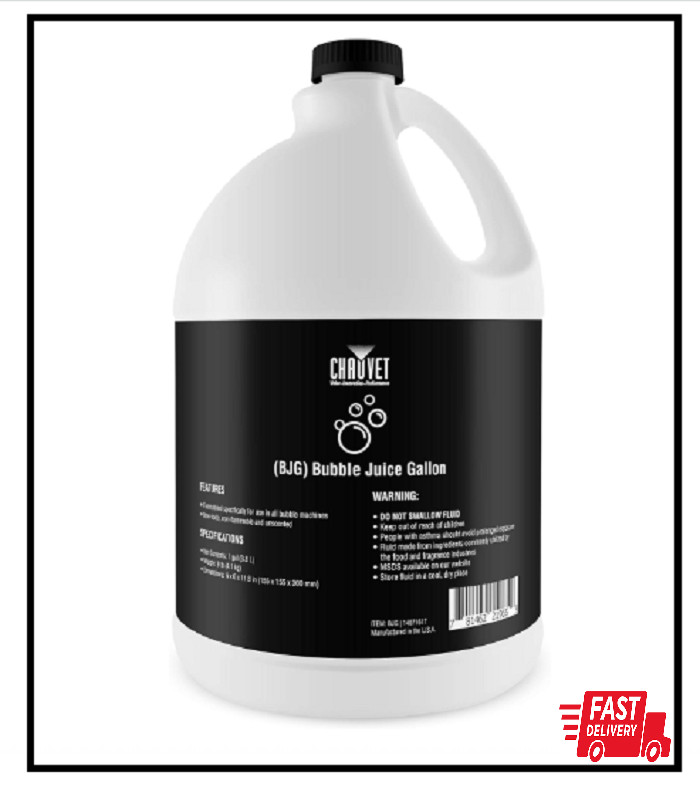 CHAUVET DJ Bubble Machine Fluid-1 Gallon (BJG)