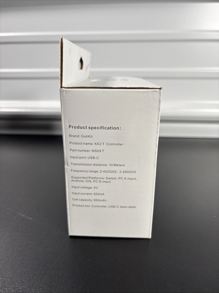 GuliKit KK2T Wireless Bluetooth Game Controller With TMR Joystick For PC Switch