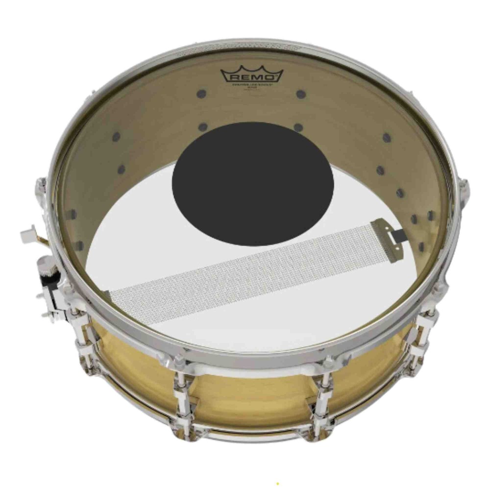 Remo Controlled Sound Clear with Black Dot 14" Drumhead