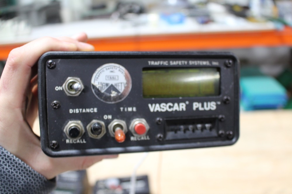 VASCAR PLUS RADAR READ OUT