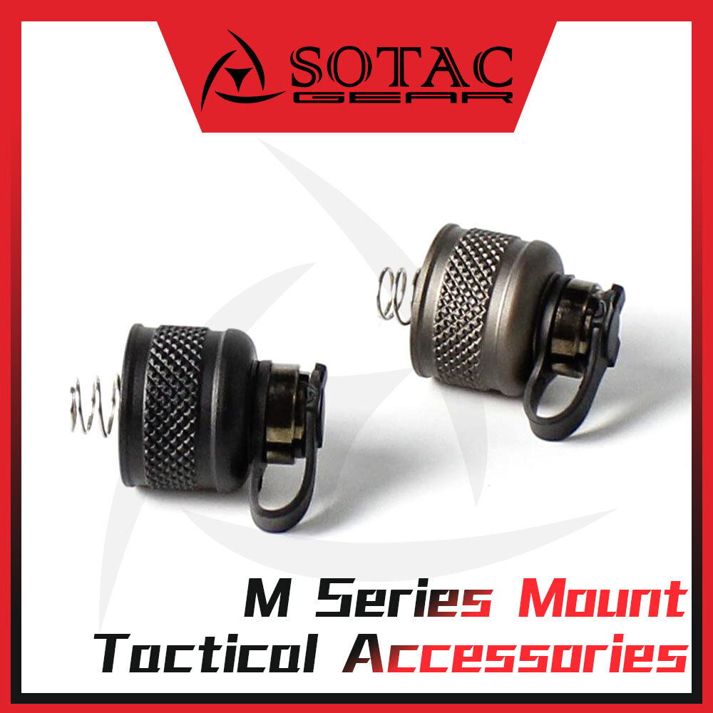 Tactical Flashlight Tail Cover Switch PLHV2 M952 Light Tail Cap Control