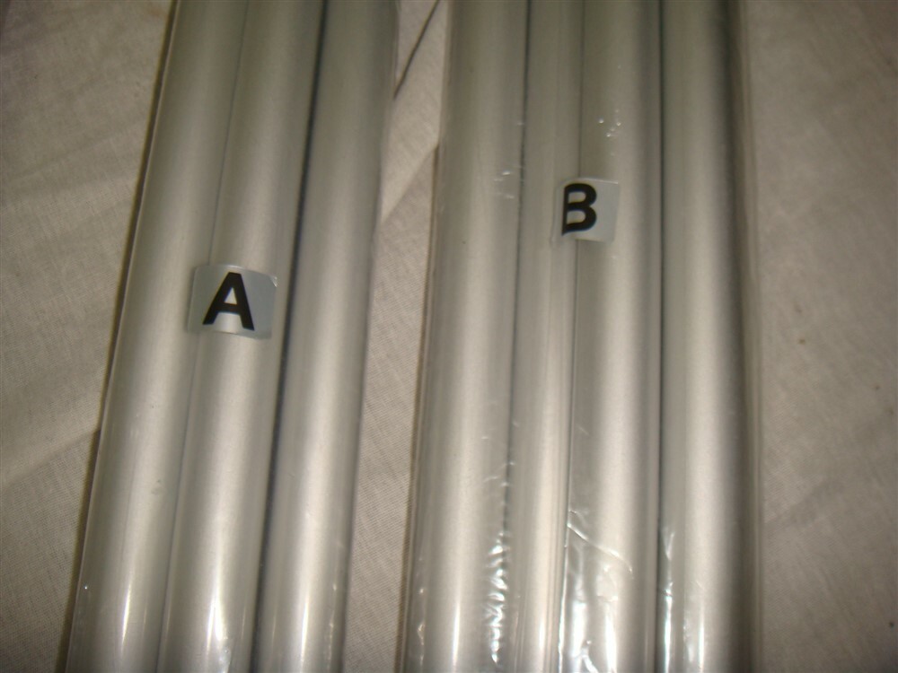 2 PORTABLE PROJECTOR SCREENS IN CASE 78"X 90" -READ!