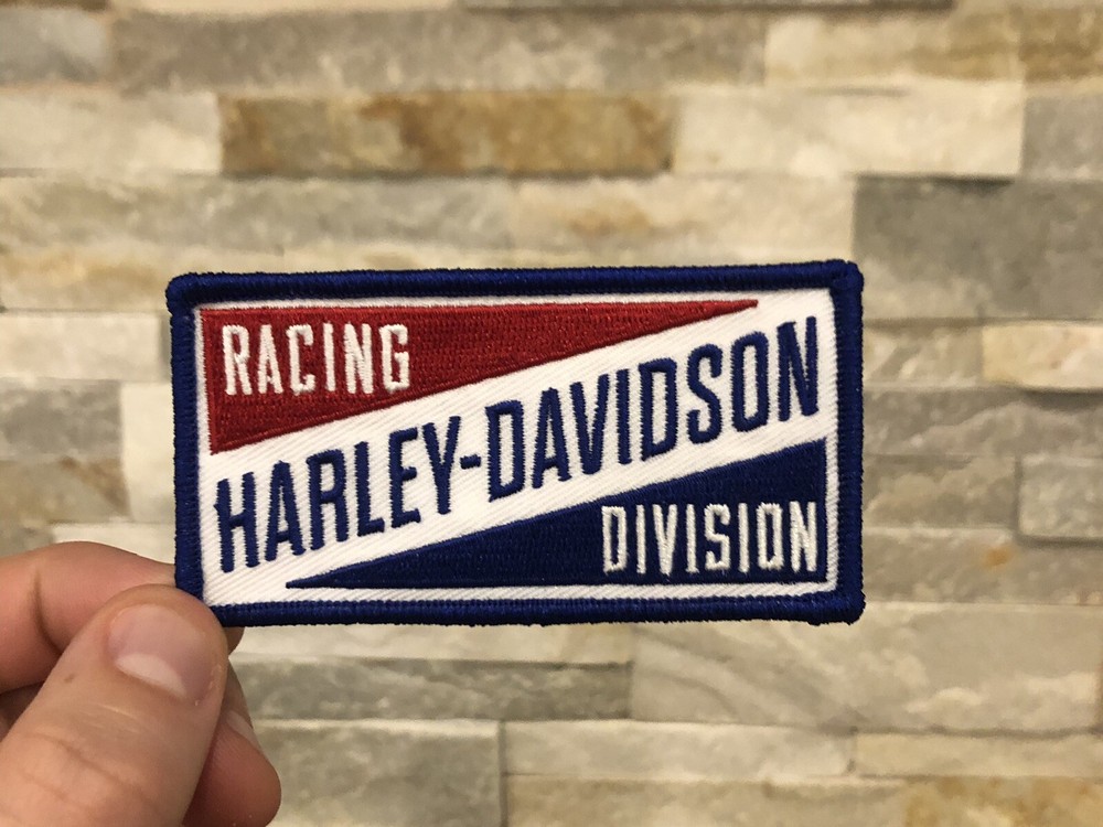 Retro Harley Davidson Racing Division Patch