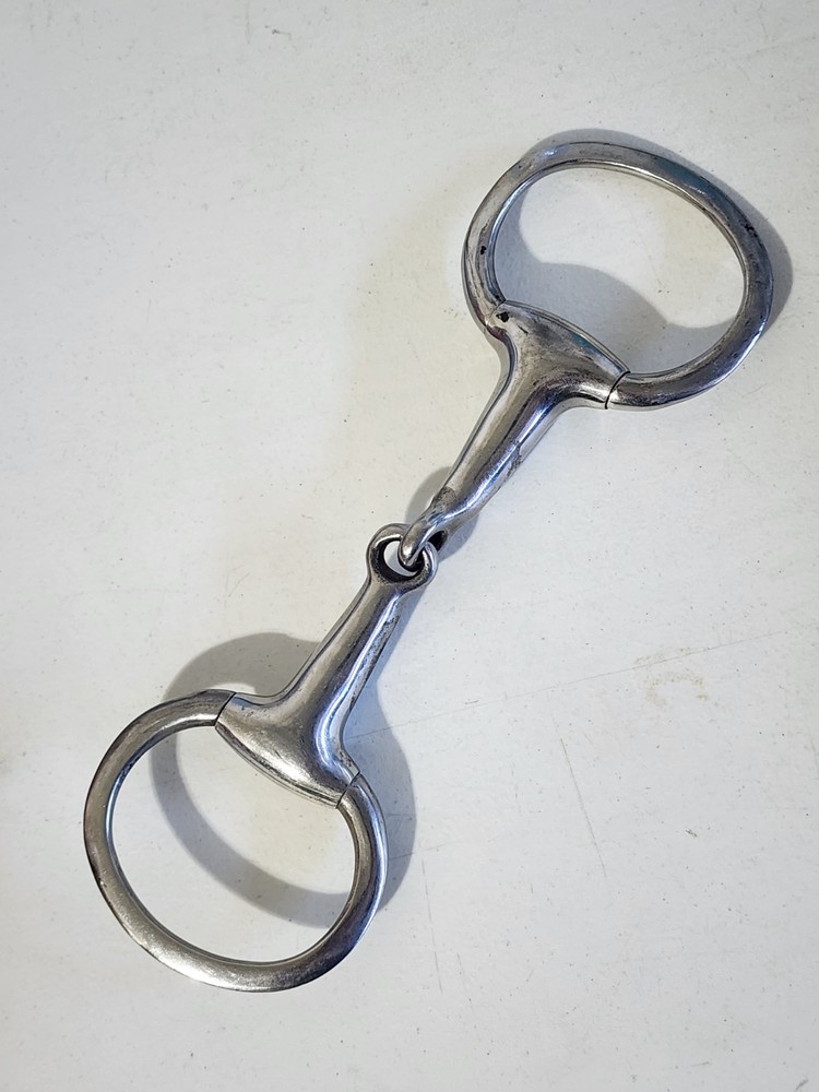 Egg Butt Horse Bridle Snafle Bit 5"