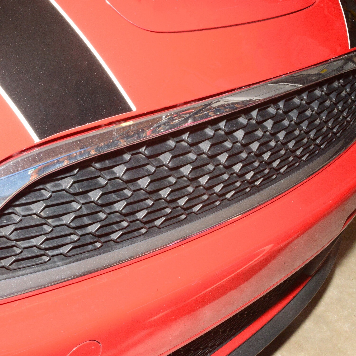 NEW For Mini Cooper 2007-15 ABS Molding Chrome Hood Molding Trim MC1235100 Grill