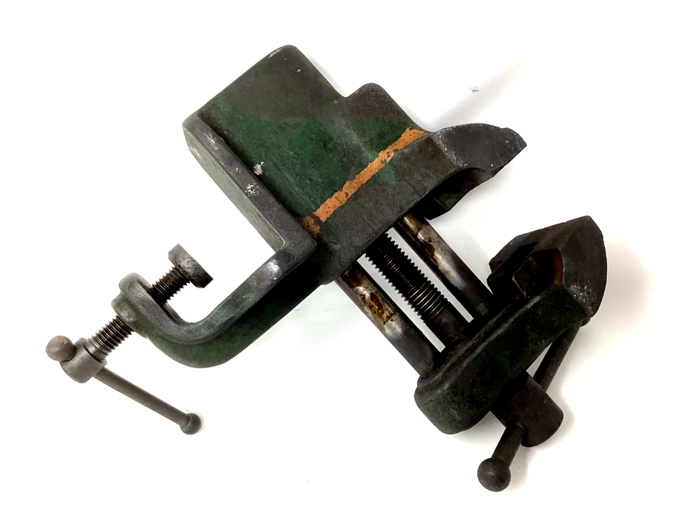 Vintage Vindex Vise 3" Jaws Bench Tool