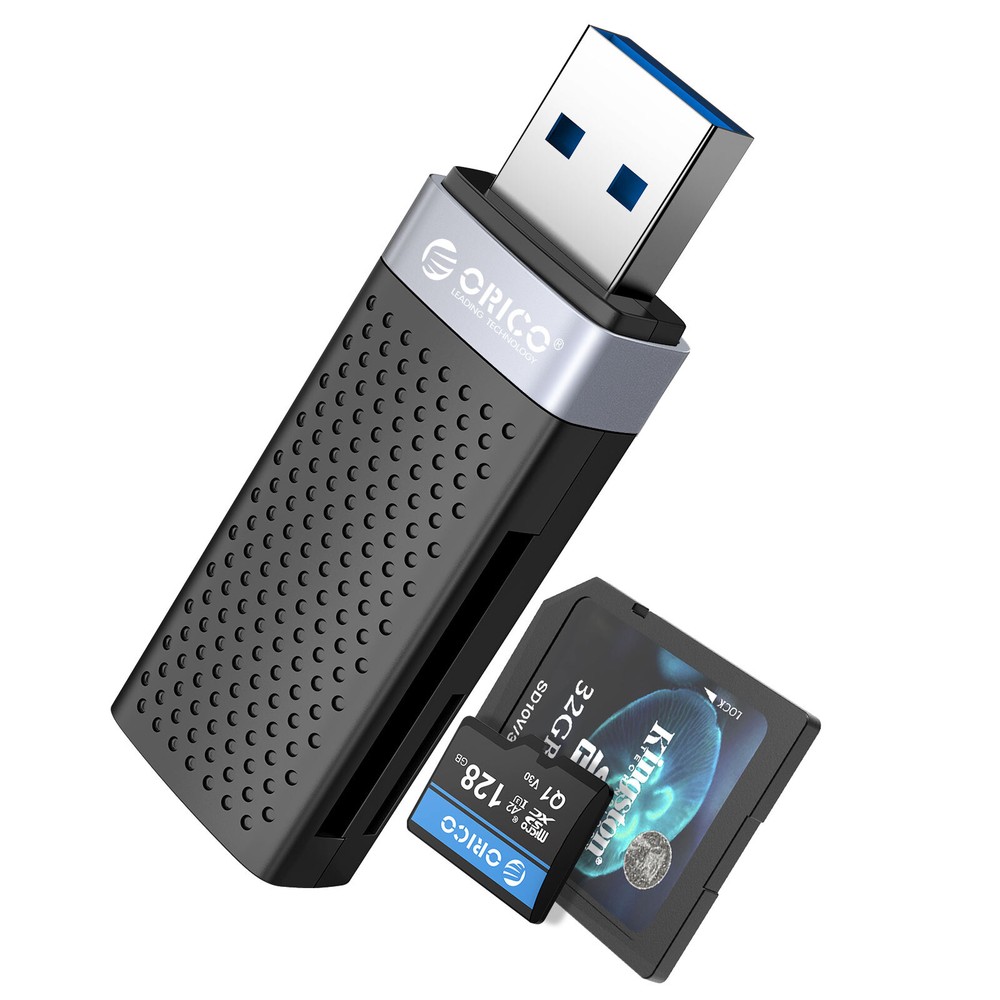 ORICO Type C USB2.0 Card Reader Memory Portable Type-C+TF/SD Smart Card Reader