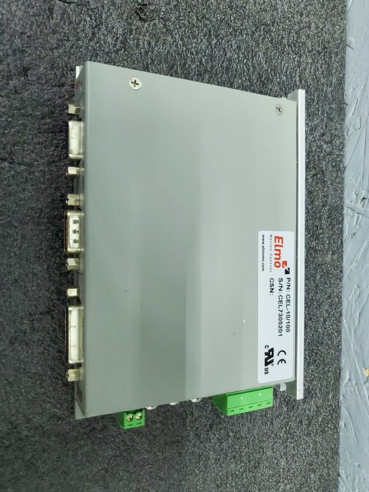 ELMO CONTROL CEL-10/100 SERVO DRIVE MOTION CONTROLLER