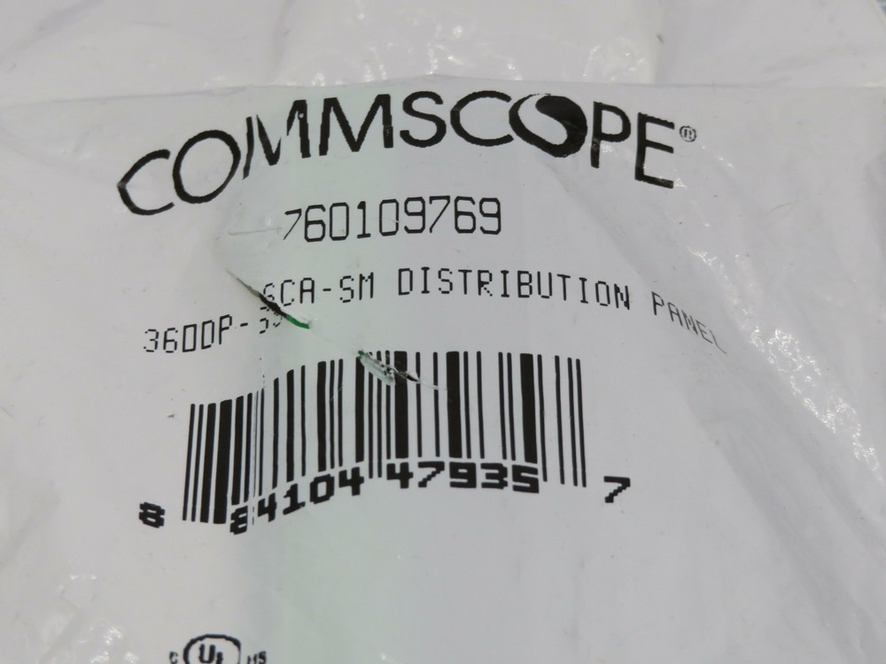 COMMSCOPE 760109769 360DP-6SCA-SM DISTRIBUTION ADAPTER PACK T189847