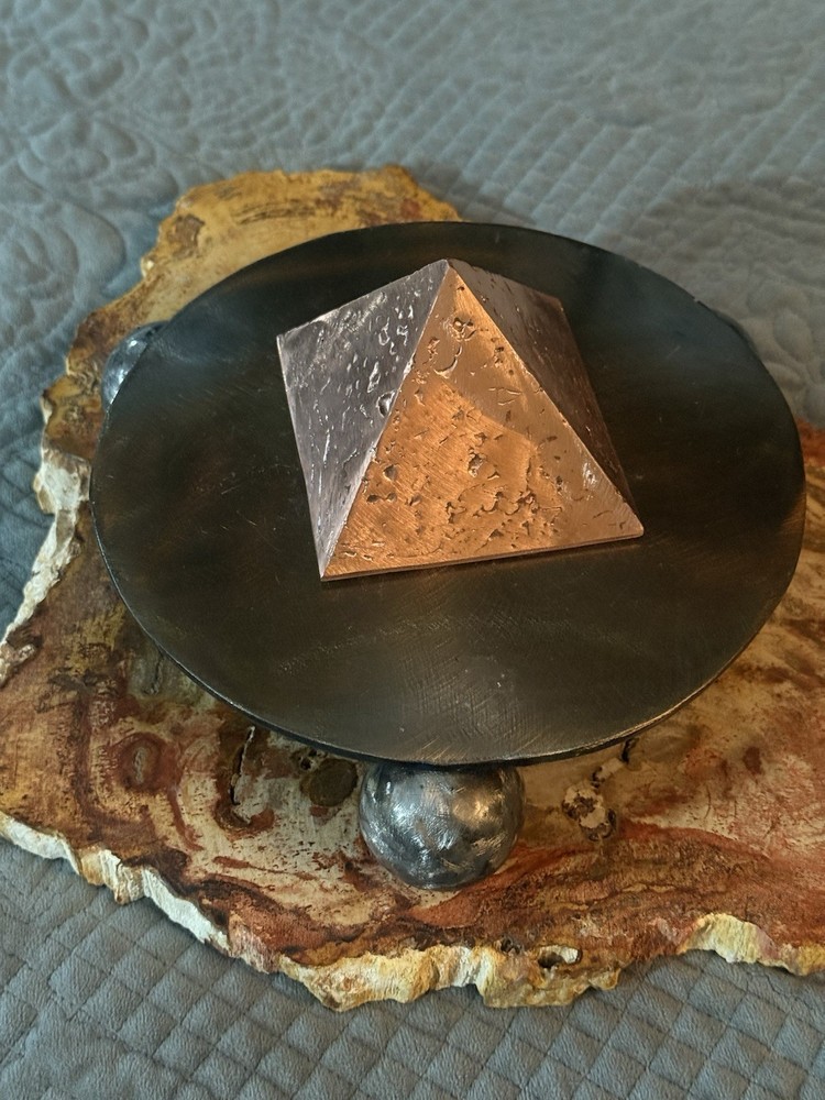 Solid Copper Meditation Pyramid 4 Lbs